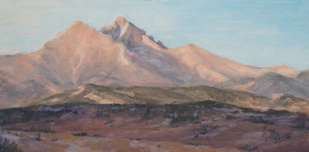 Nancy Hall Boulder Field 18x24