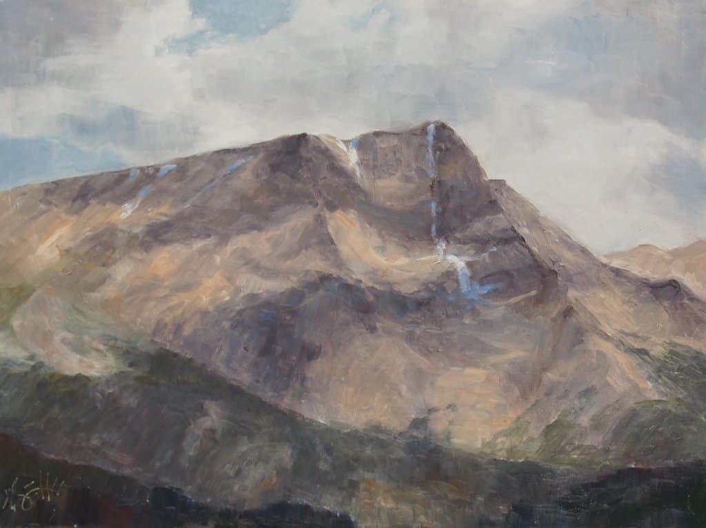 Nancy Hall Boulder Field 18x24